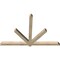 Ekena Millwork Kennewick Rough Sawn Timber Gable Bracket, Douglas Fir, 84"W x 56"H x 4"D x 4"F, 16/12 Pitch GBW084X56X0404KEN00RDF - alternate 2